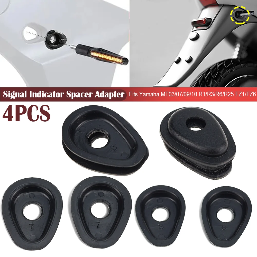 

Motorcycle Turn Light Spacer Indicator Positioning Adapter for Yamaha MT25 MT03 MT07 MT09 R1 R6 R6S R15 R25 Turn Signal Shim