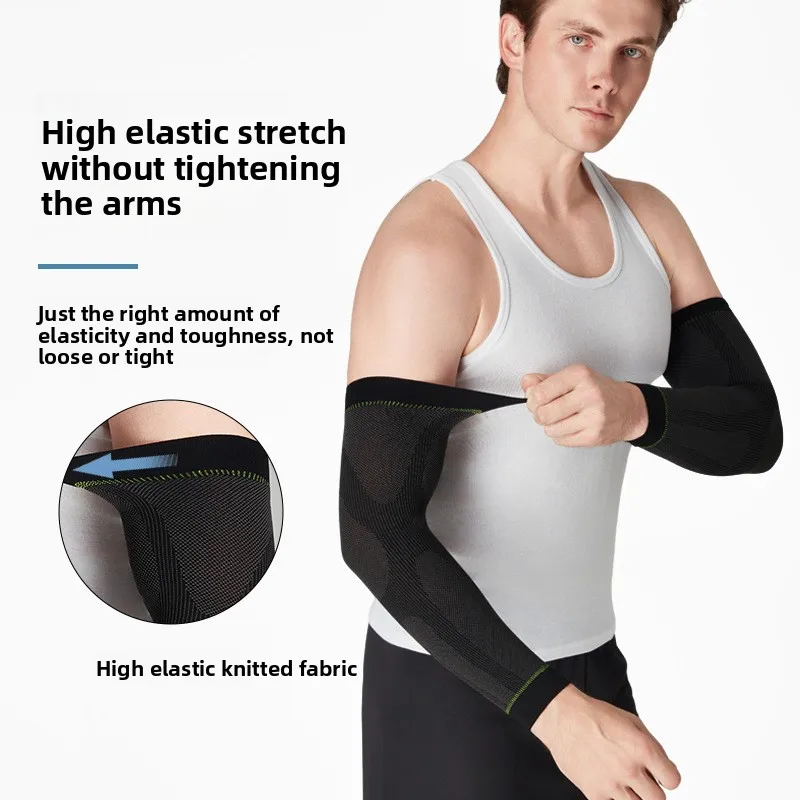 

Breathable Compression Elbow Sleeve for Sports , High-Elastic Pressure Arm Sleeve for Sports Stress Protection