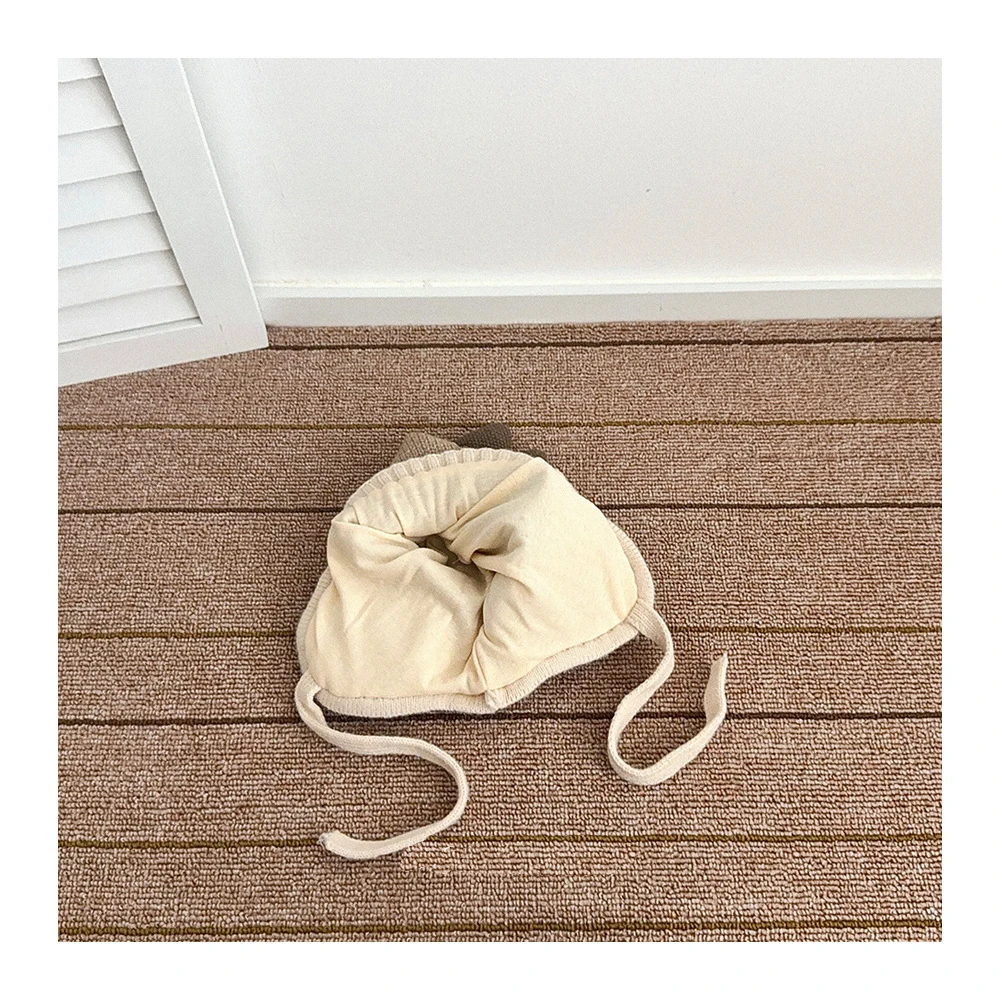 MILANCEL جديد الشتاء الاطفال حماية الأذن قبعة 2-6T الكرتون ديناصور الفتيان متماسكة قبعة دافئة في الهواء الطلق الأطفال الدانتيل يصل غطاء محرك السيارة