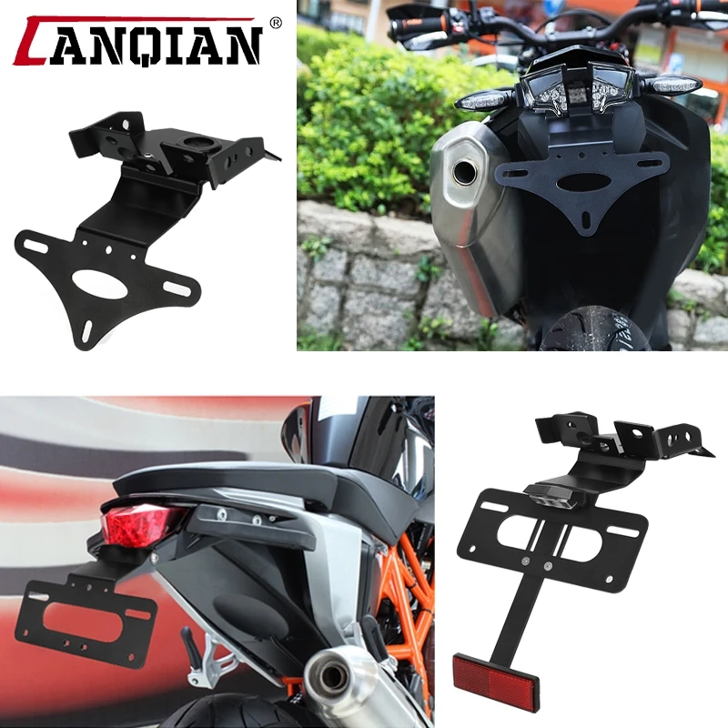 

Accessories For 690SMC R ABS Enduro R ABS Gas Gas ES 700 ABS License Plate Holder Bracket Rear Tail Tidy Fender Eliminator Kit