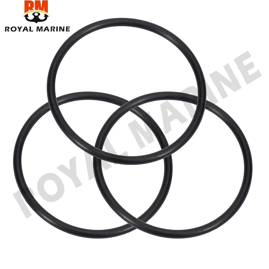 

Уплотнительное кольцо крышки коробки передач подвесного двигателя, 3 шт., 93210-65M50 93210-64ME7 для Yamaha, 2-тактный, 30 л.с.