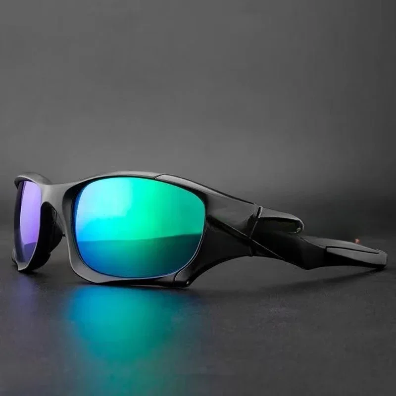 Gafas de sol polarizadas de alta definición para ciclismo, gafas deportivas a prueba de viento para conducción, caja de gabinete de regalo
