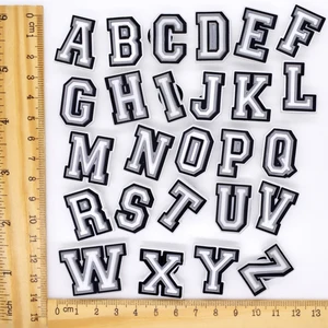 Shoe charms for letters Crocs Accessories, White Name Badge, Women Buckle Clogs, Kids Pins, Men's Decoration, Jeans Shoes 10 Main Crocs Sales White - №4