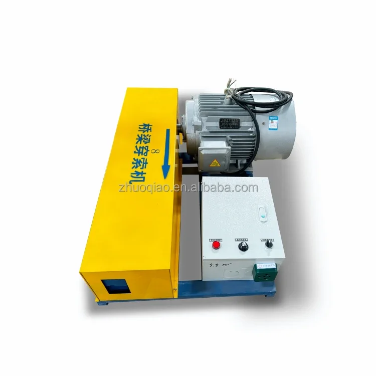 Prestressing Concrete Construction PC Strand Pulling Equipment Strand Pusher Machine for Post Tension