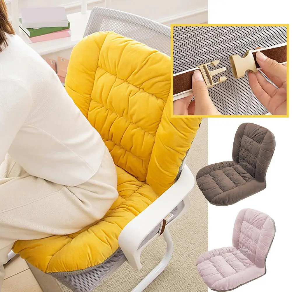 Winter Rocking Chair Cushion Thick & Comfortable Seat And Back Support With Non Slip Fabric For Warmth High Quality S8B6