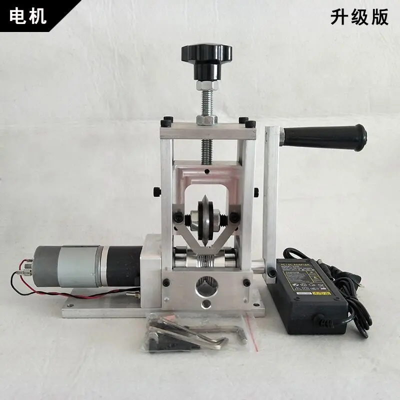 

Electric Manual Waste Wire Stripping Machine Cable Stripper DIY Copper Scrap Wire Peeling Machine for Diameter 0-30MM Cable