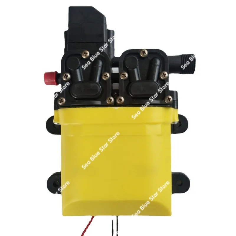 DC water pump 12V 100W120W dual core power double pump high pressure spray  120W intelligent car wash pump
