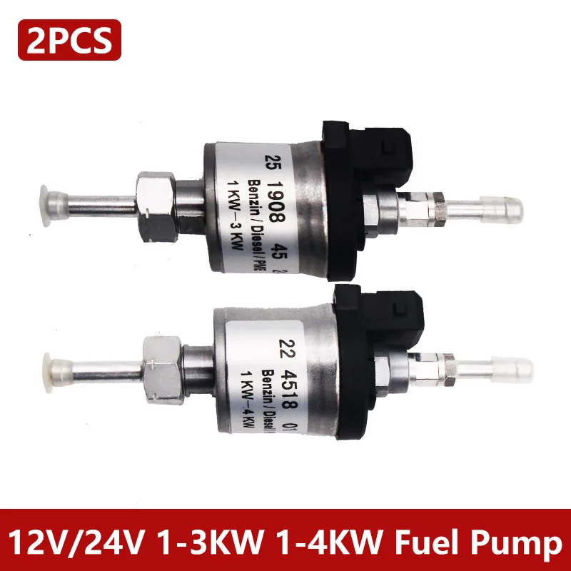 2PCS / lot For 12V 24V 1-3KW 1-4KW Eberspacher Parking Heater Fuel Oil Metering Dosing Pump For D1L D1LC D3L D3LC D2 D4 D4S