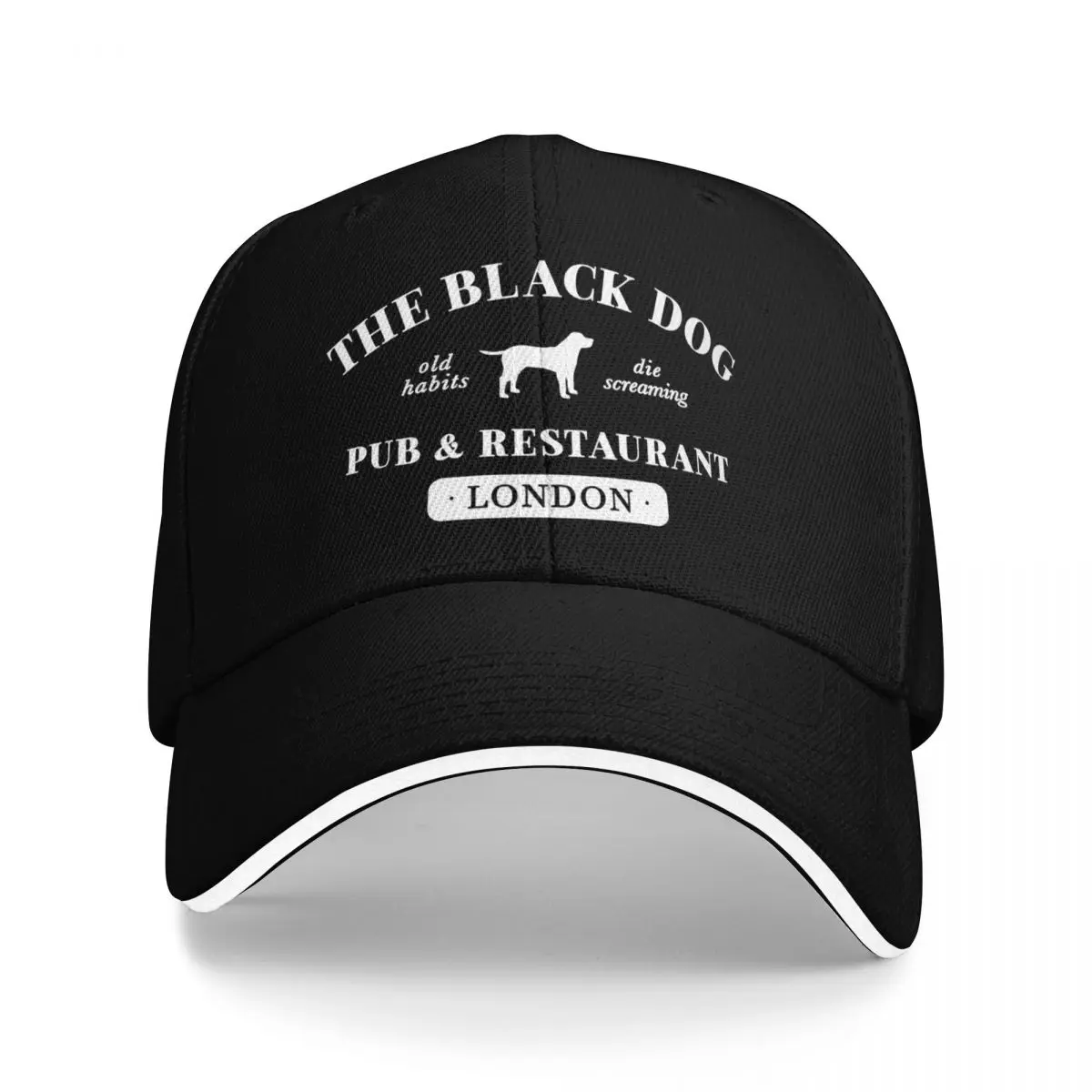 

The Black Dog Pub & Restaurant Baseball Cap luxury caps cute Gentleman Hat hats on offer Hats Woman Men's