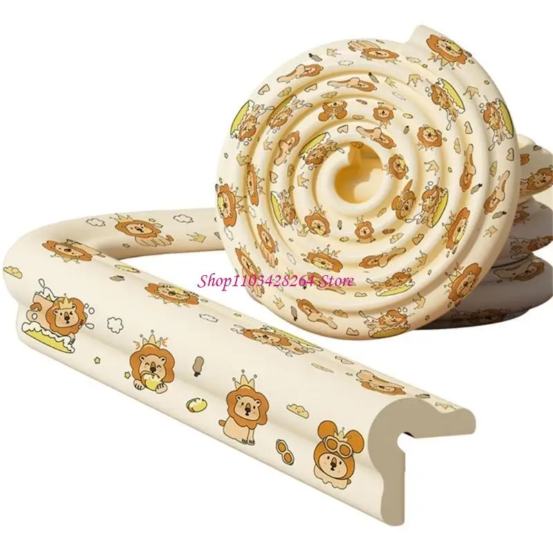 

Baby Thickened Corner Guard Soft Foam Edges Protectors for Tables & Furniture Essential Safety for Crawling Baby