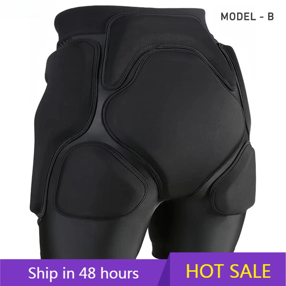 

POWER LEAP SeeMore Wholesale Adults Inner Wear Ice Skating Anti-Fall Butt Pads Hip Protection Pants Snowboarding Sports Ski Hip