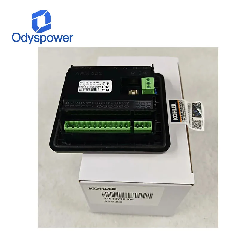 Painel de Controle Digital Original APM303 Kohler SDMO, compatível com grupos geradores SDMO de menos de 300 kVA