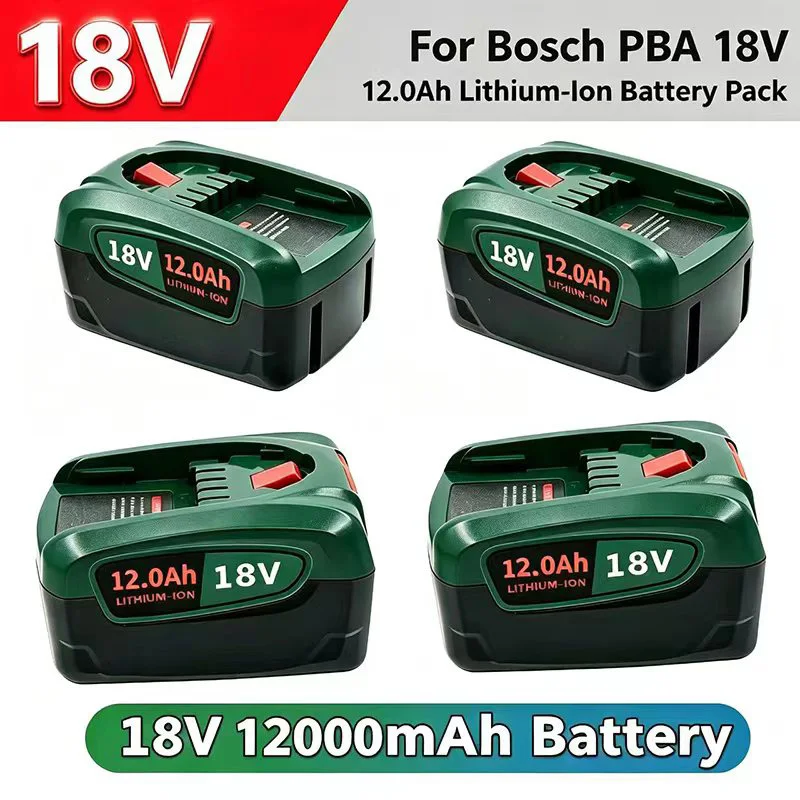 For Bosch 18V 10Ah6.0Ah Rechargeable Lithium Ion Battery for Bosch 18V 6.0Ah Backup Battery Portable Replacement BAT60