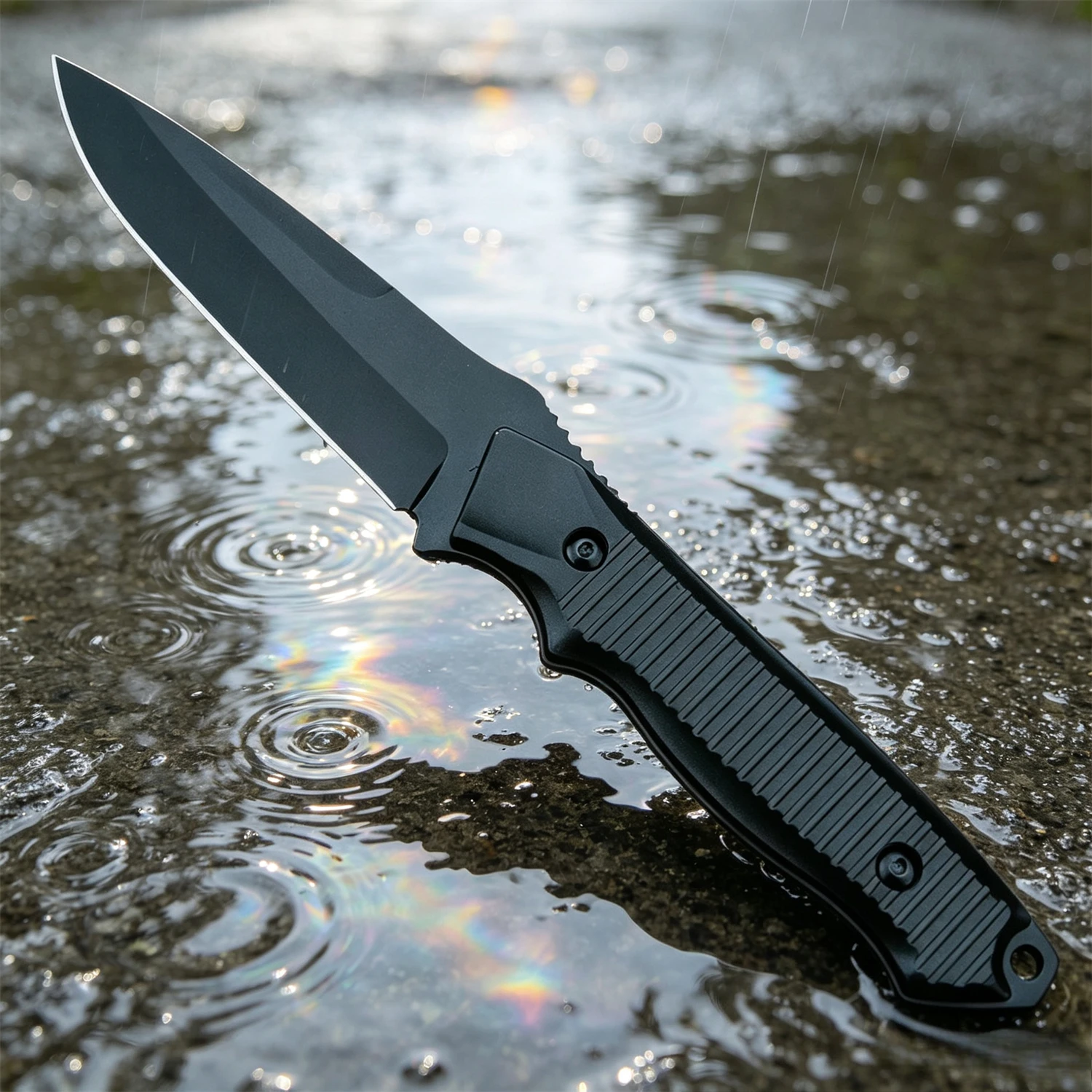 Edc Concealed Carry Knife - Coltello a lama fissa di alta