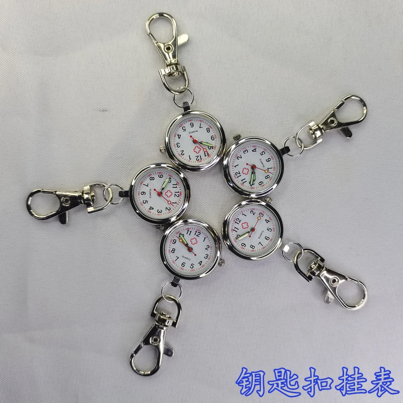 Брелок для медсестры, светящаяся простота, ретро, милые карманные часы для девочек, кварцевые карманные часы, студенческие экзаменационные часы