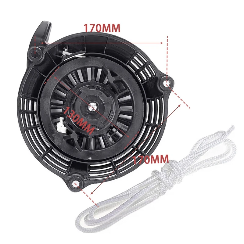ABAE-เครื่องตัดหญ้า Recoil Starter สําหรับ Honda GCV160 GCV135 Pull Recoil Starter เครื่องยนต์ขนาดเล็กเปลี่ยนคุณภาพสูงเครื่องตัดหญ้าอะไหล่