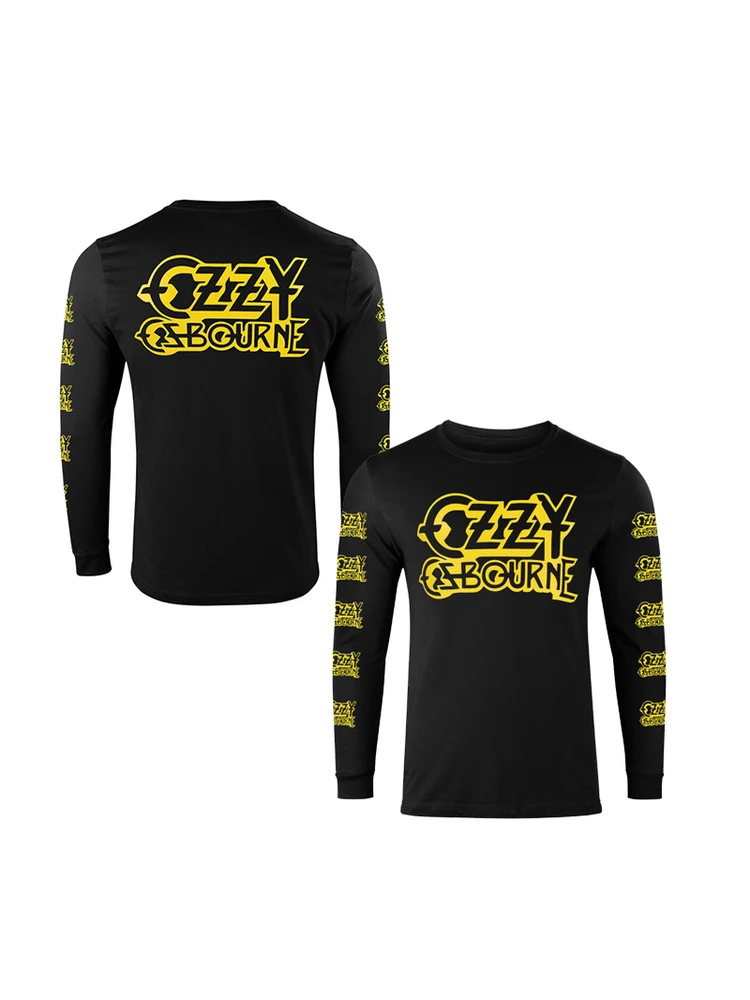 

Ozzy Osbourne Heavy Metal Cotton Long Sve Men's T-irt Breathable Sweat-ng Comfortable Fit for Various Ocns