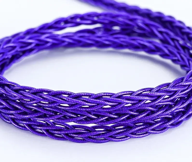 ZiSin HIFI In Ear Earphone Extension Core, IEM Fever Earphone Upgrade Cable/Wire Base/DIY Manual/Silver foil wire