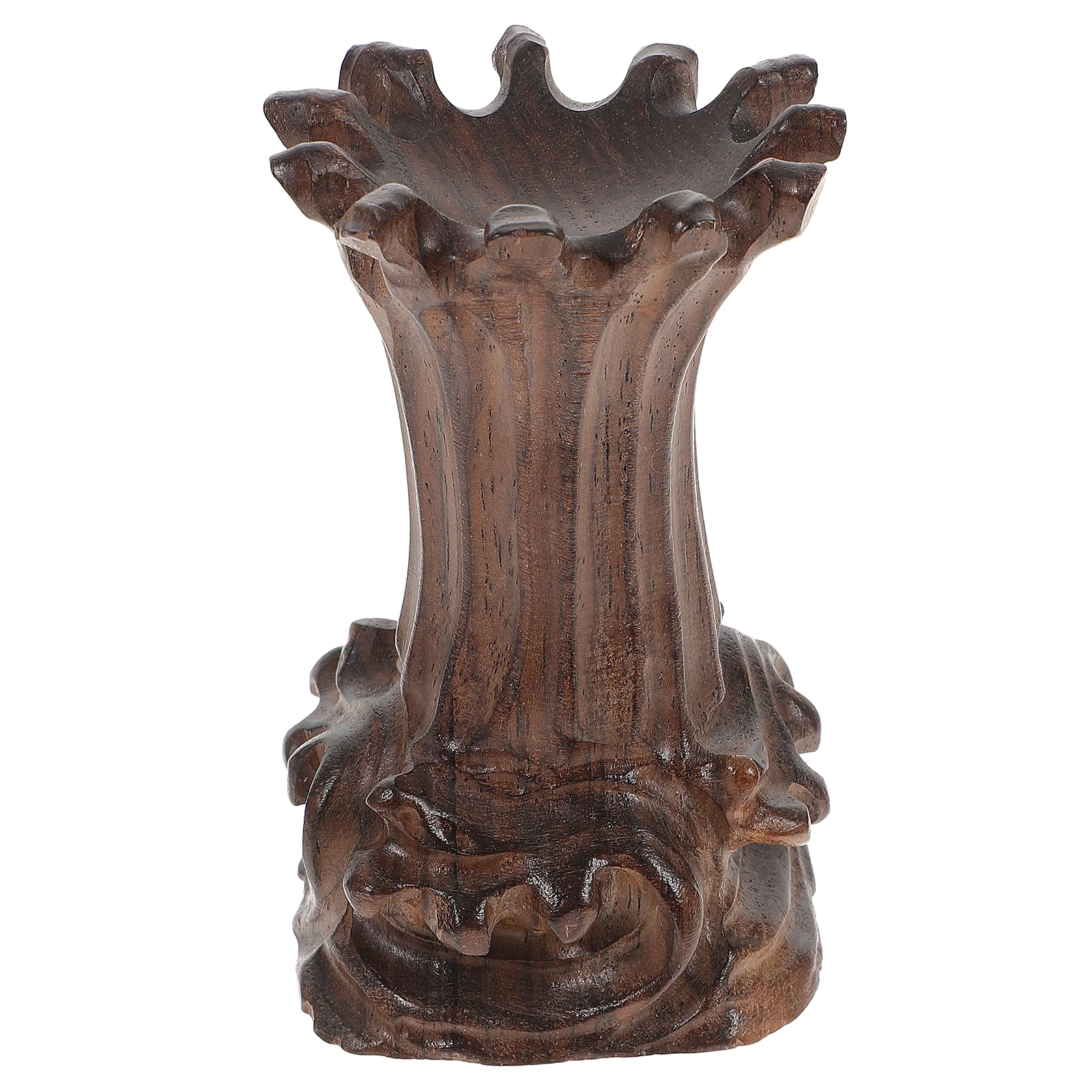 

Crystal Wooden Base Decorative Display Stand Exquisite Rack Stylish Home nament Eco Friendly Natural Wood Carving Pedestal