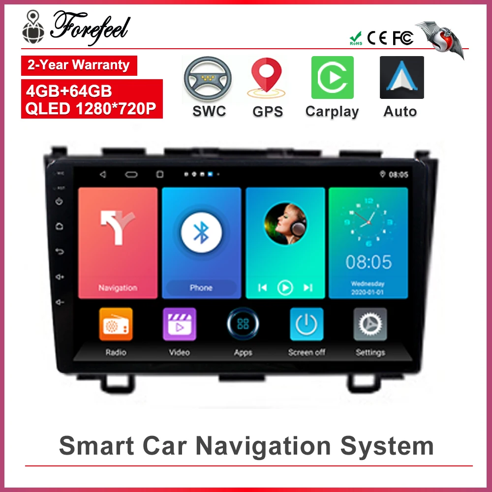 

Android Radio 13 For Honda CR-V 3 RE CRV 2007-2011 GPS Navigation HeadUnit No 2din DVD Touch Screen Multimedia Player Dash Cam