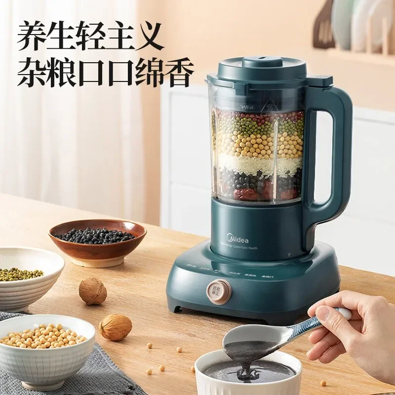 Midea เครื่องทำความร้อนอัตโนมัติความเร็วสูงเครื่องปั่นเครื่องใช้ในบ้านถั่วเหลืองเครื่องทำโยเกิร์ตเครื่องแยกกากผลไม้สมาร์ทถั่วเหลืองเครื่องทำโยเกิร์ตเครื่อง
