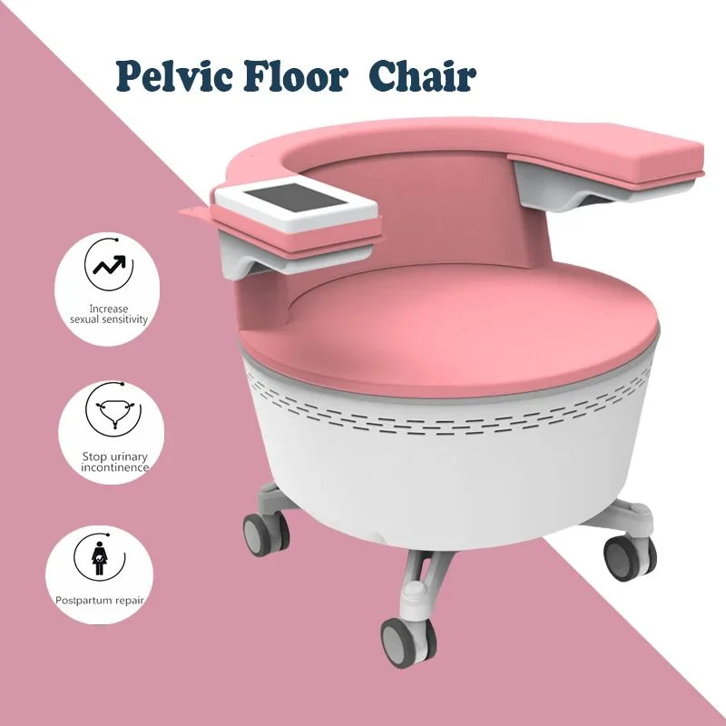 New Pelvic Floor Ems Chair EMS Incontinence Repair Electromagnetic Massage Postapartum Treatment Muscle Stimulator Training