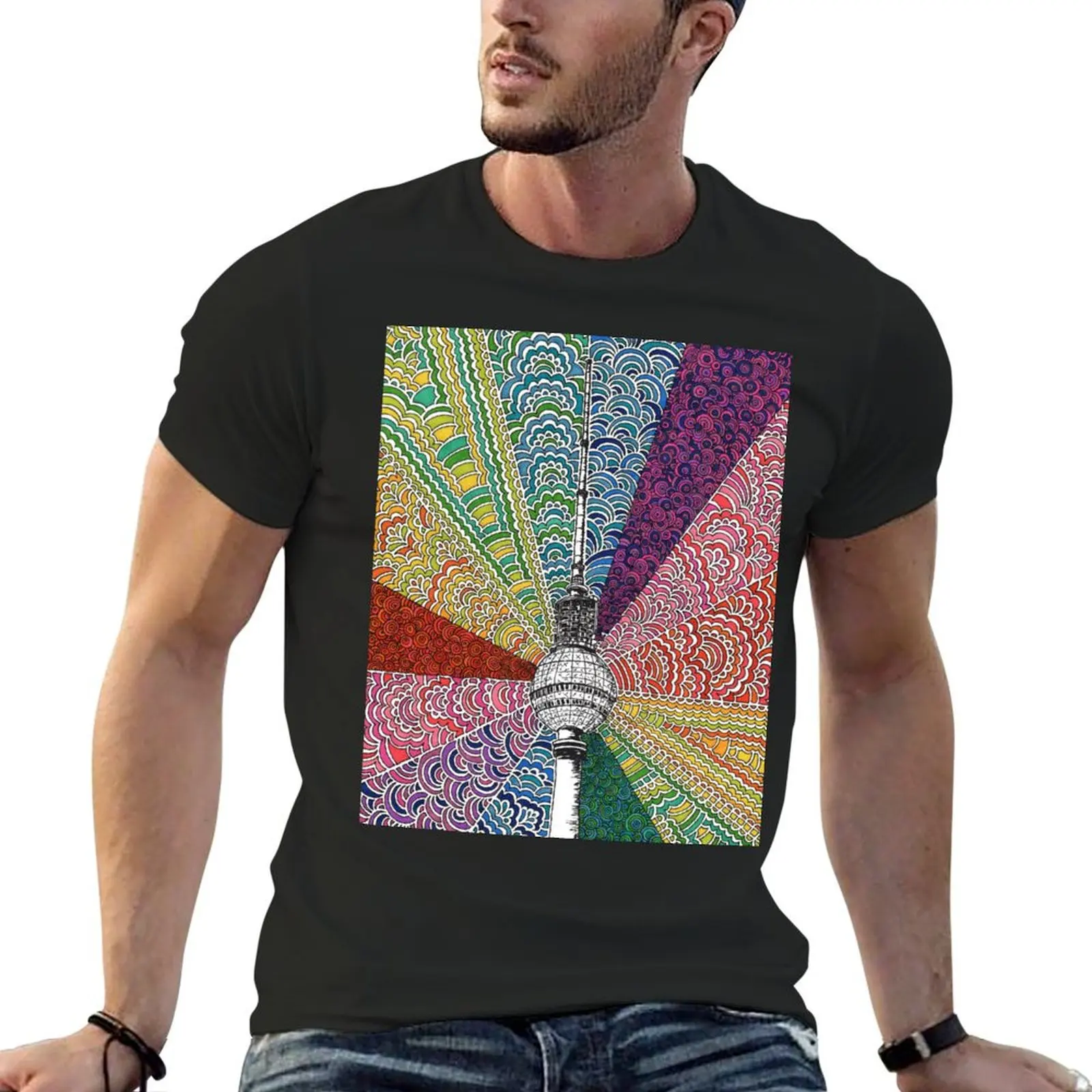 

Berlin Bursting with Colors T-Shirt cotton graphic tees aesthetic clothes tshirts for men