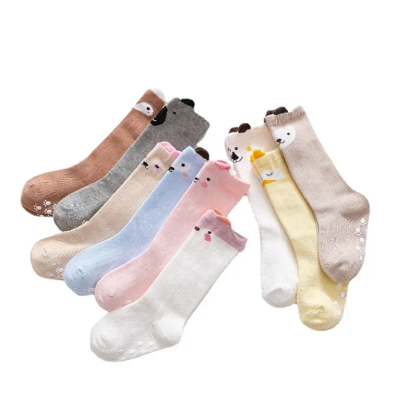 Children Baby Girls Leg Warmer Knee High Socks Cotton Cute Socks Kid Spring Autumn Clothing for Boy Unisex Toddler Cartoon Socks