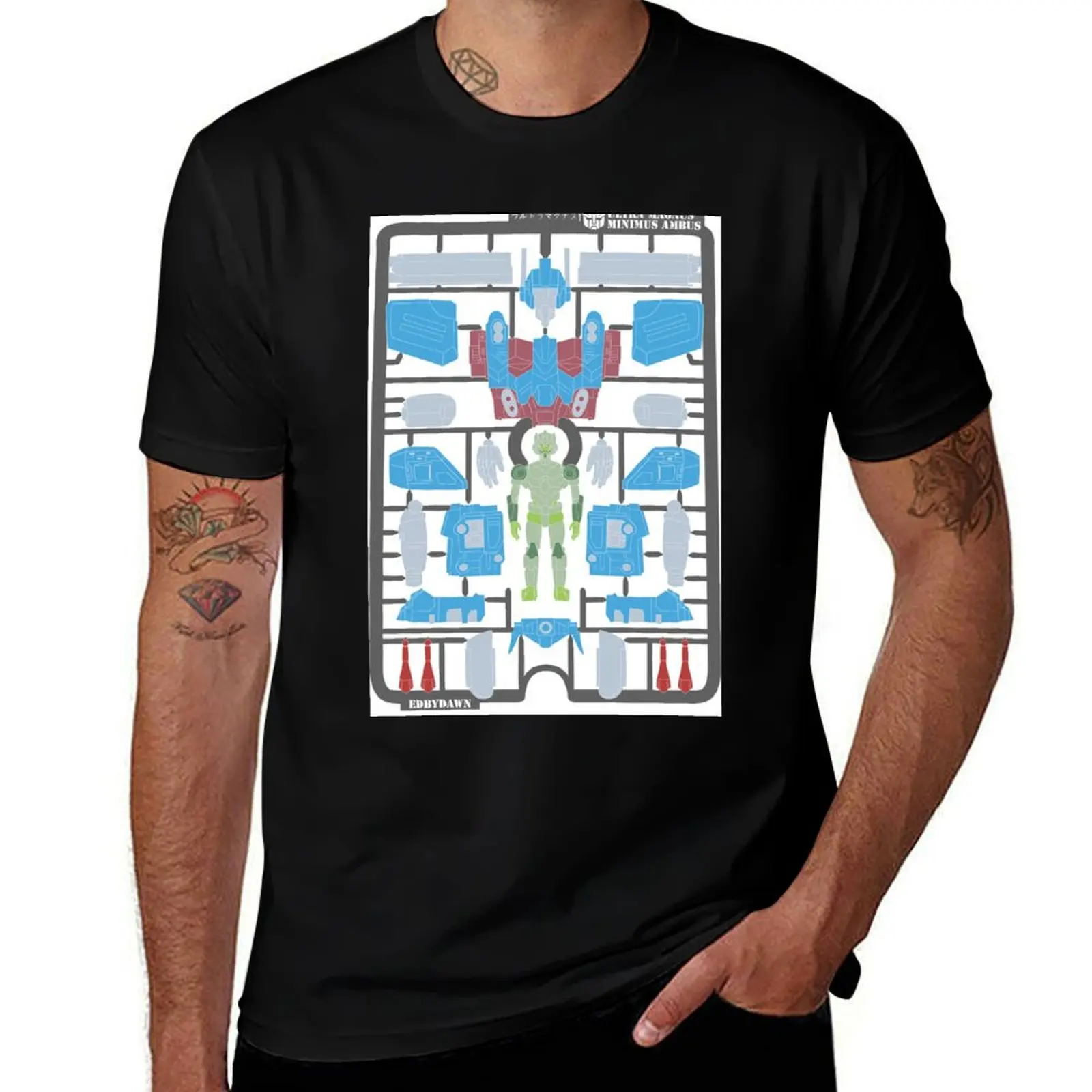 Magnus Model Kit T-Shirt t shirts for man cotton funny T-Shirt