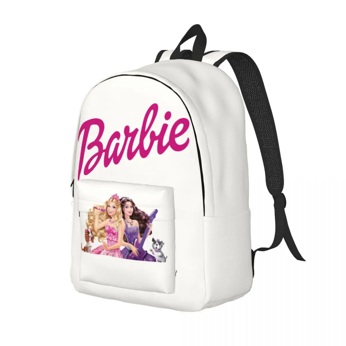 Gift Cute Barbie Retro Washable Handbag Sanrio Barbie Good Quality For Kid Kindergarten Bag Weekend Picnic