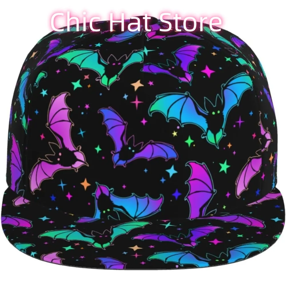 Gothic Goth Horror Baseball Cap Skull Hats Adjustable Trucker Hat Outdoor Sun Cap for Men Women Dad Hat