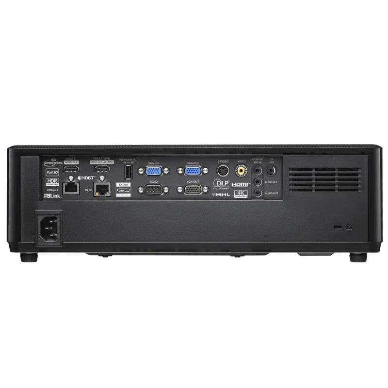 جهاز عرض قصير بالليزر Optoma 2025 ثلاثي الأبعاد 6000 لومن للمسرح المنزلي 1080P Full HD متوافق مع 4K HDR متعاطي المخدرات سينما EL600HTST