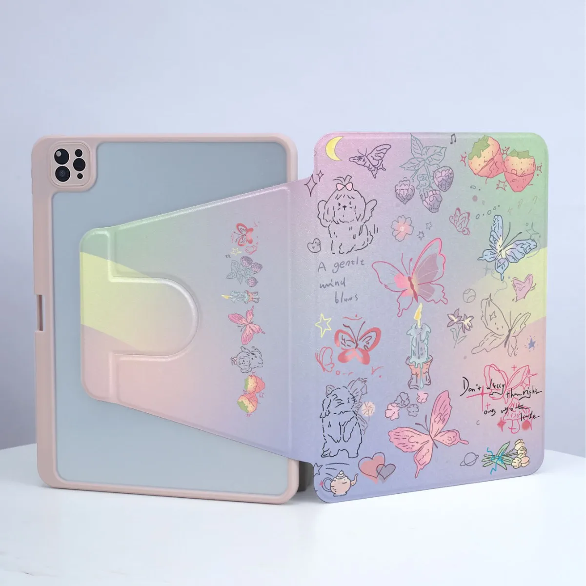 Applicable to Xiaomi Tablet 7 protective case 11.2 inches 360 rotating 12.5 acrylic 6SPro with pen slot