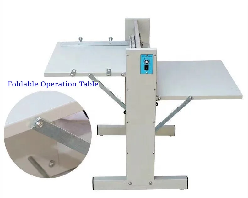 High Efficiency Manual Electric Paper Rolling Creasing Perforating Half Cutting Machine