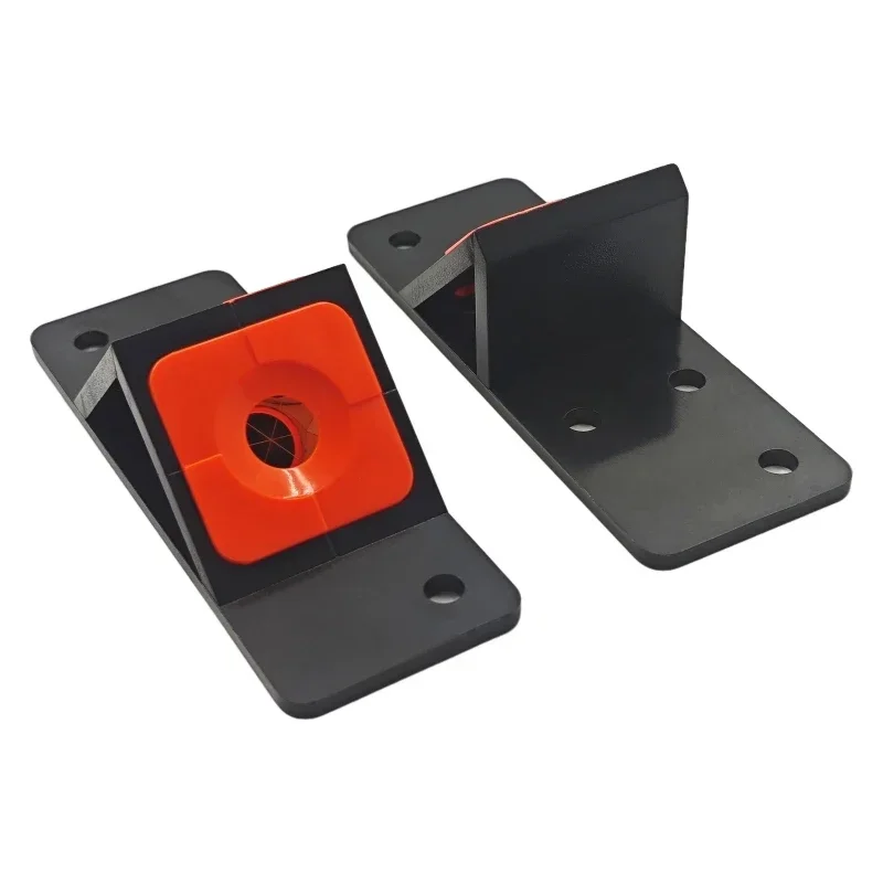 

Double / Single Side Mini 45 Ground Prism, 12.7mm Copper Coated Reflector Prism for Leica Trimble Total Station Survey Accessory
