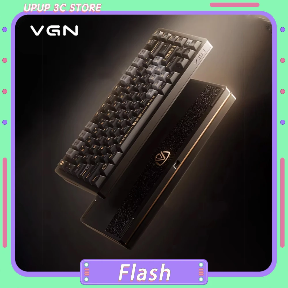 

VGN флэш-магнитный переключатель клавиатура проводная 8000 Гц 0,001 ммRT механическая клавиатура игровая клавиатура аксессуары для ПК FPS подарки для геймеров