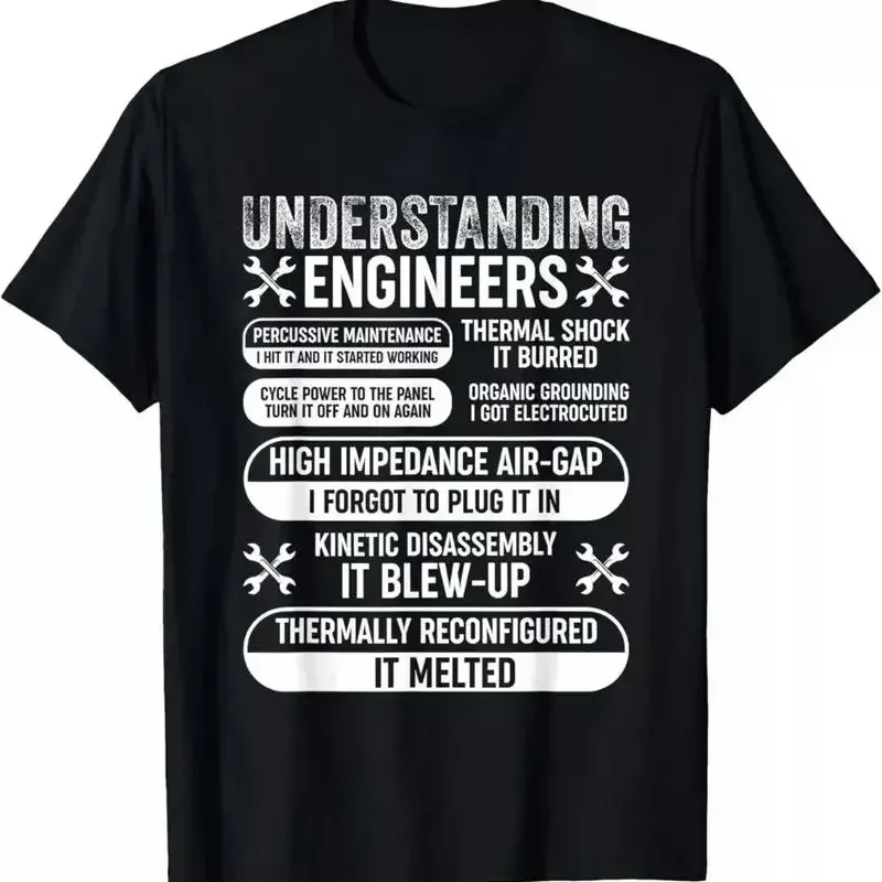 Understanding Engineers Funny Mechanical Engineering Gift Unisex T-Shirt
