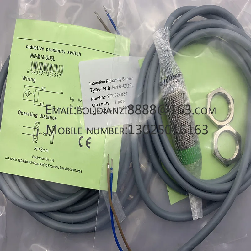 Neuer Näherungsschaltersensor NI8-M18S-CD6L NI8-M18S-CD6L-Q12 NI8-M18-CD6L-Q12