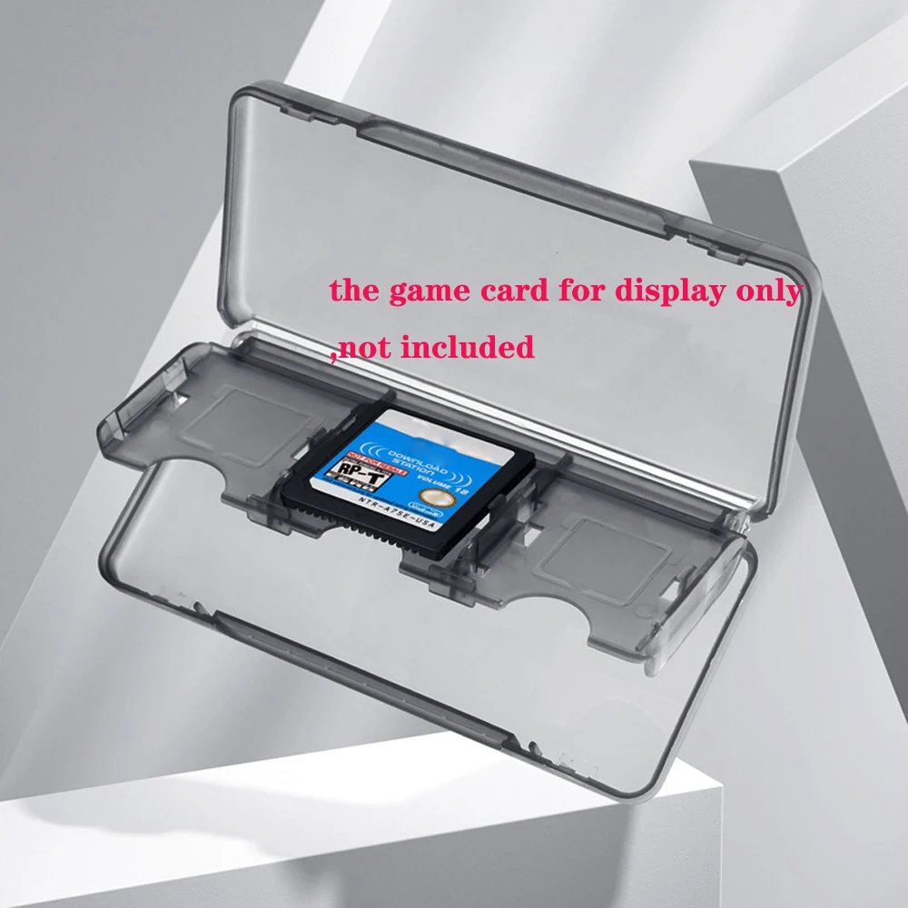 

20pcs 6-in-1 game card case for 3DS NDS 3DSLL 2DSLL Game Card storage box game Protection storage shell display box