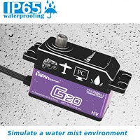 Low Profile 20KG Coreless Motor Servo Fast Speed Steel Full Helical Teeth Gear Waterproof For RC Drift Car Crawler TRX6 SCX10