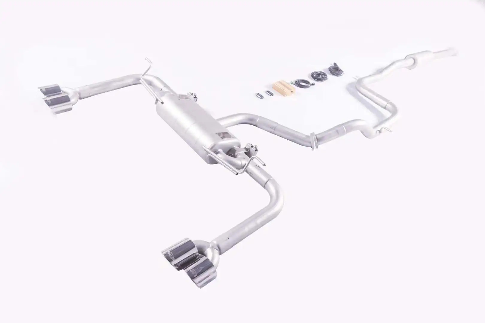 

【 Custom product 】 Suitable for 19-21 MG MG5 MG6 Catback 304 stainless steel with cat downpipe valve exhaust system muffler