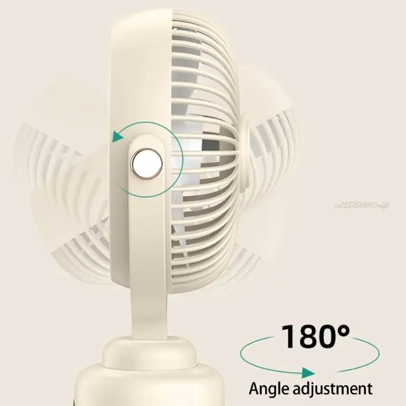 27RB Ventola ricaricabile USB con panoramica dispositivo raffreddamento della scrivania per motori per motori per motori per