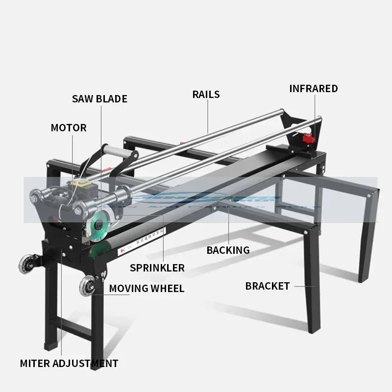 

Slim System For Large Format Porcelain Tile Sintered Stone cutting Machine 3200mm System Tile Cutter Name: Tile cutti