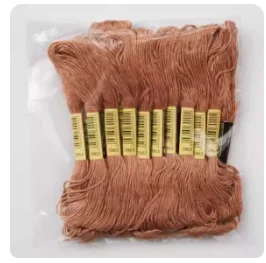 10PCS/LOL Set Cross Stitch Thread Embroidery Floss For Beginners DIY Craft Bracelet Craft8M Skein No Repeat Rainbow  3863