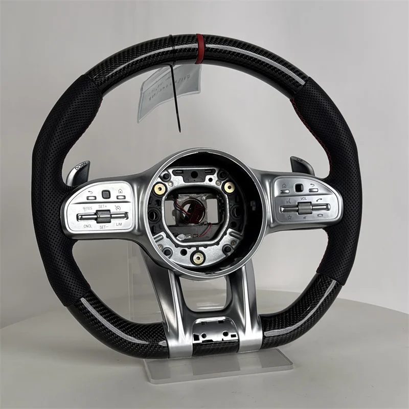 

For Mercedes Benz AMG Carbon Fiber Steering Wheel Upgrade Fit W204 W205 W206 W211 W212 W176 W213 CLA W210 W124 C117 W177 W221 W2
