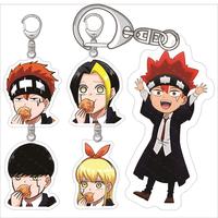 Mashle Magic And Muscles Mash Cute Avatar Mini Anime Acrylic Keychain Cartoon Pendant Jewelry Gift Figure Wholesale Key Ring
