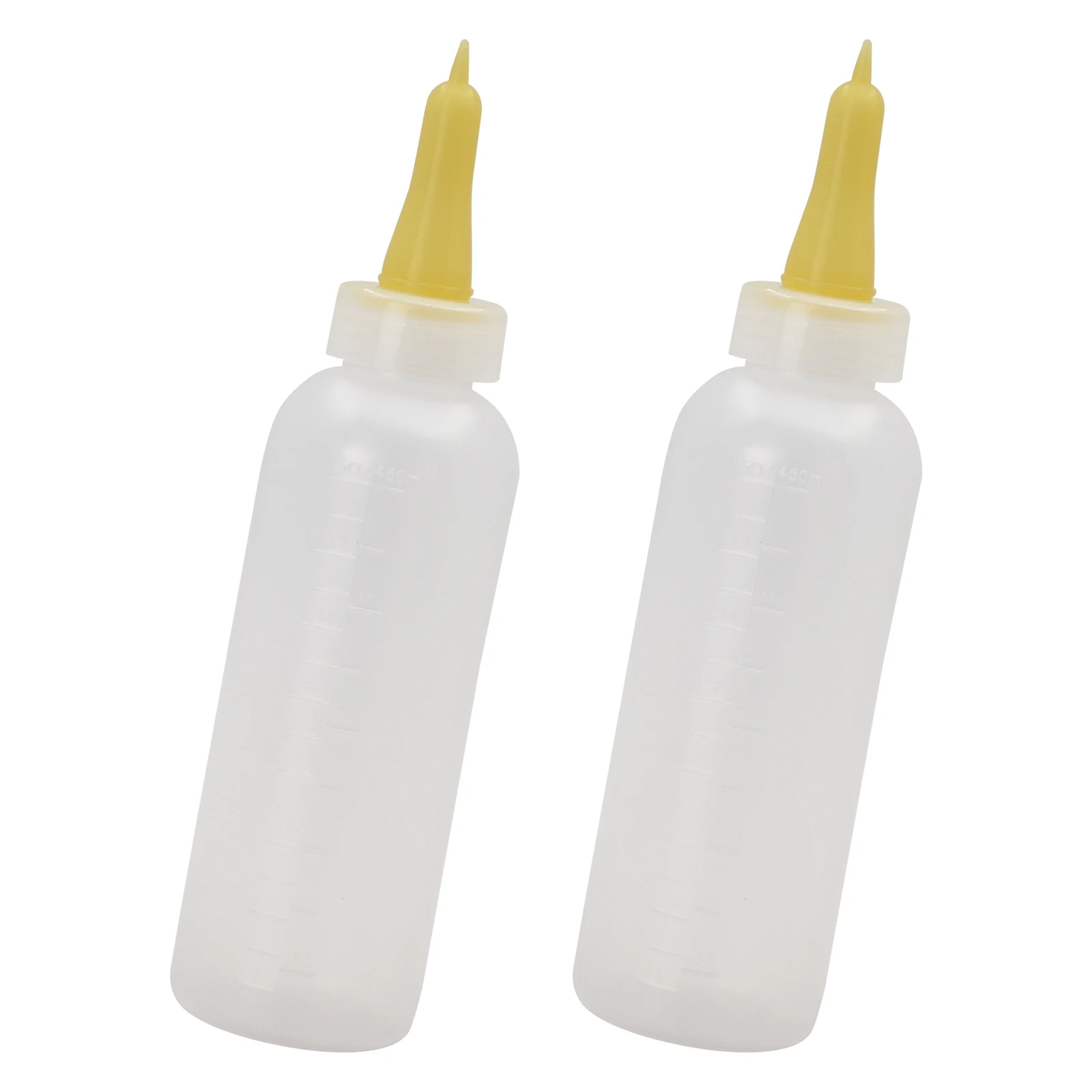 1/2/5 Uds. Botella de leche de cordero de 450ML, biberón de alimentación para animales pequeños, biberones de lactancia con tetina suave para cordero, pantorrilla, toro, vaca