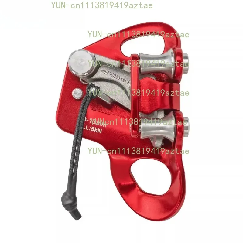 Tree Climbing Knee Type Ascender Elastic Strap, Double Universal Quick Hanging Black Rope, Knee Foot Pedal Belt