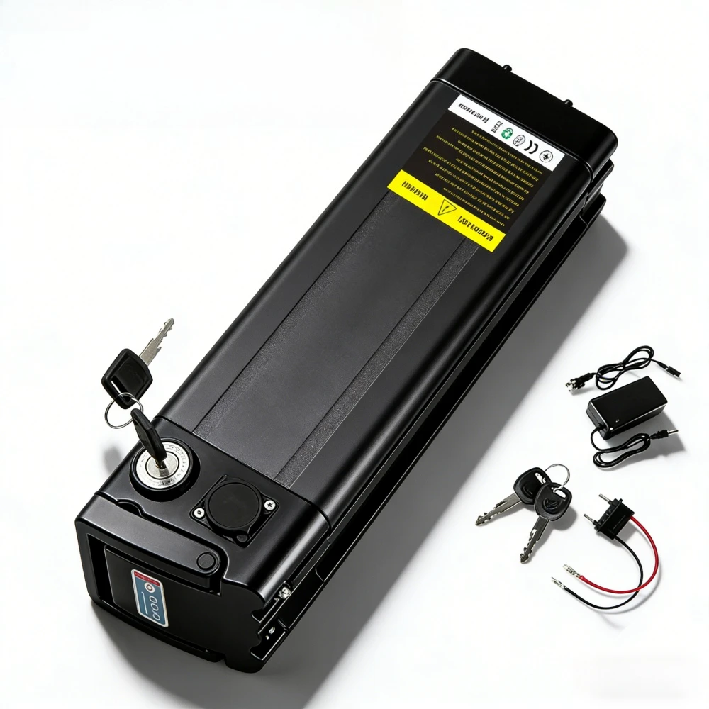 For 1000W 750W 500W motor 36V/48V 15Ah 20Ah suitable for silver fish lithium-ion battery pack with 2A charger