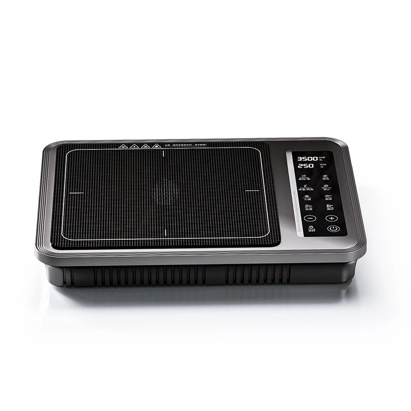 

Flat induction cooker household set small multi-functional integrated smart wok
